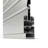 1-leaf external folding shutter with adjustable slats